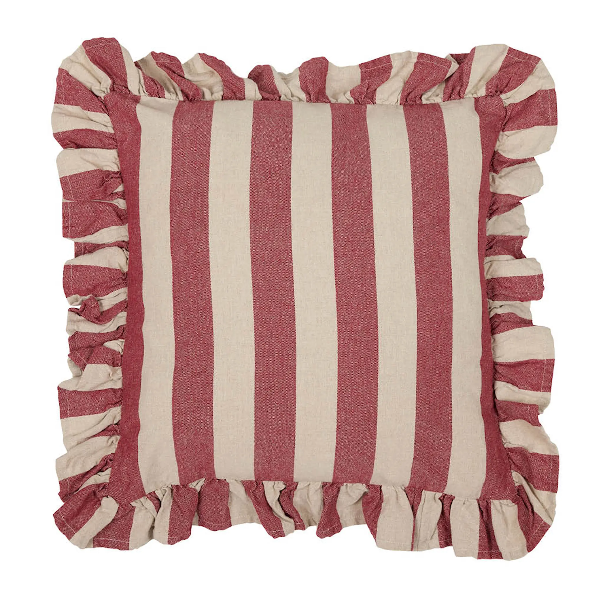 Fondaco Amalia kuddfodral 48x48 cm röd
