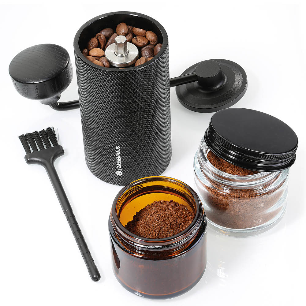 Zassenhaus Barista 2.0 Kahvimylly 18,5 cm Musta