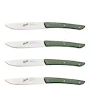 Color Olive Green grillkniv 11 cm 4-pack