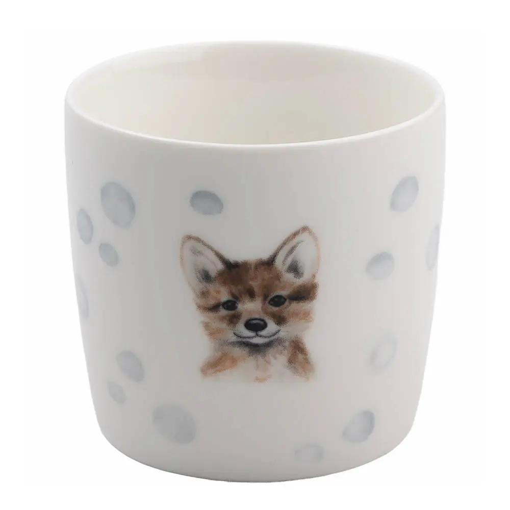 Lasten muki Kettu 25 cl Valkoinen