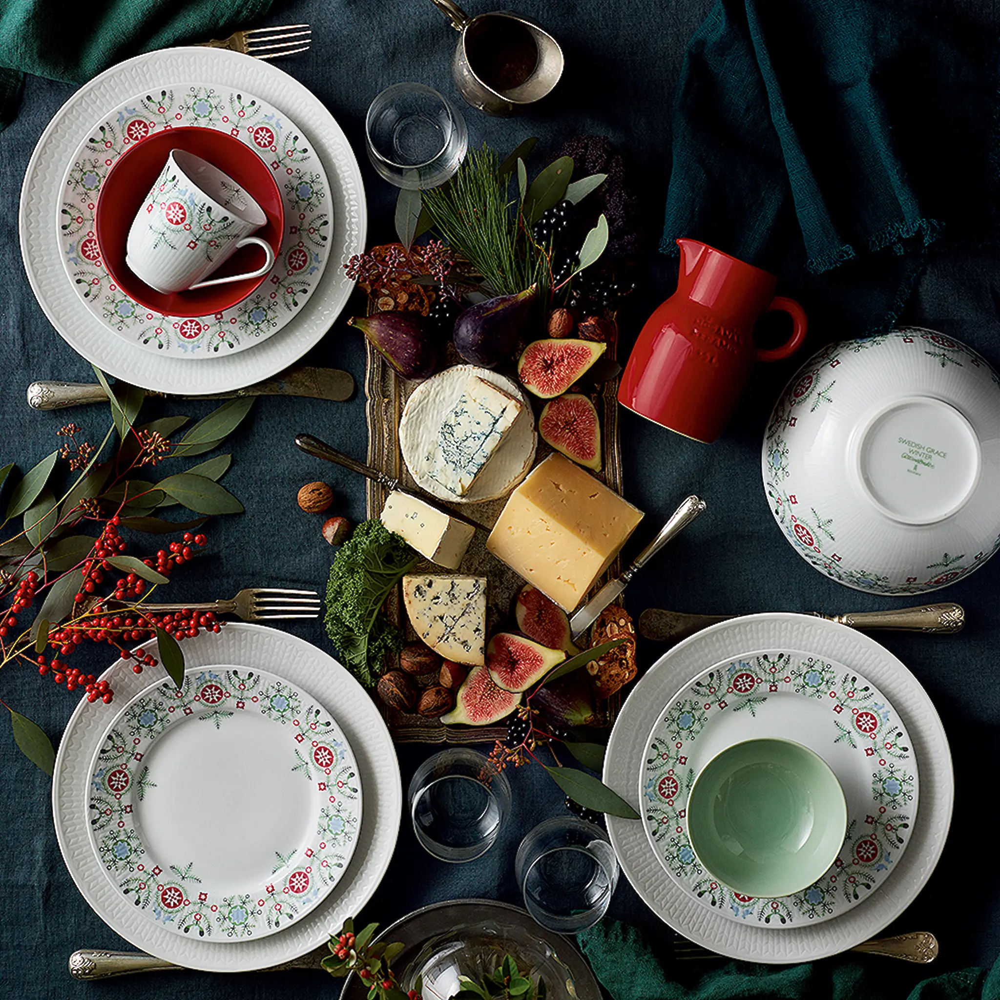 Rörstrand Swedish Grace Winter Tallrik flat 21 cm