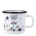 Mumin Emaljmugg Date Night 37 cl