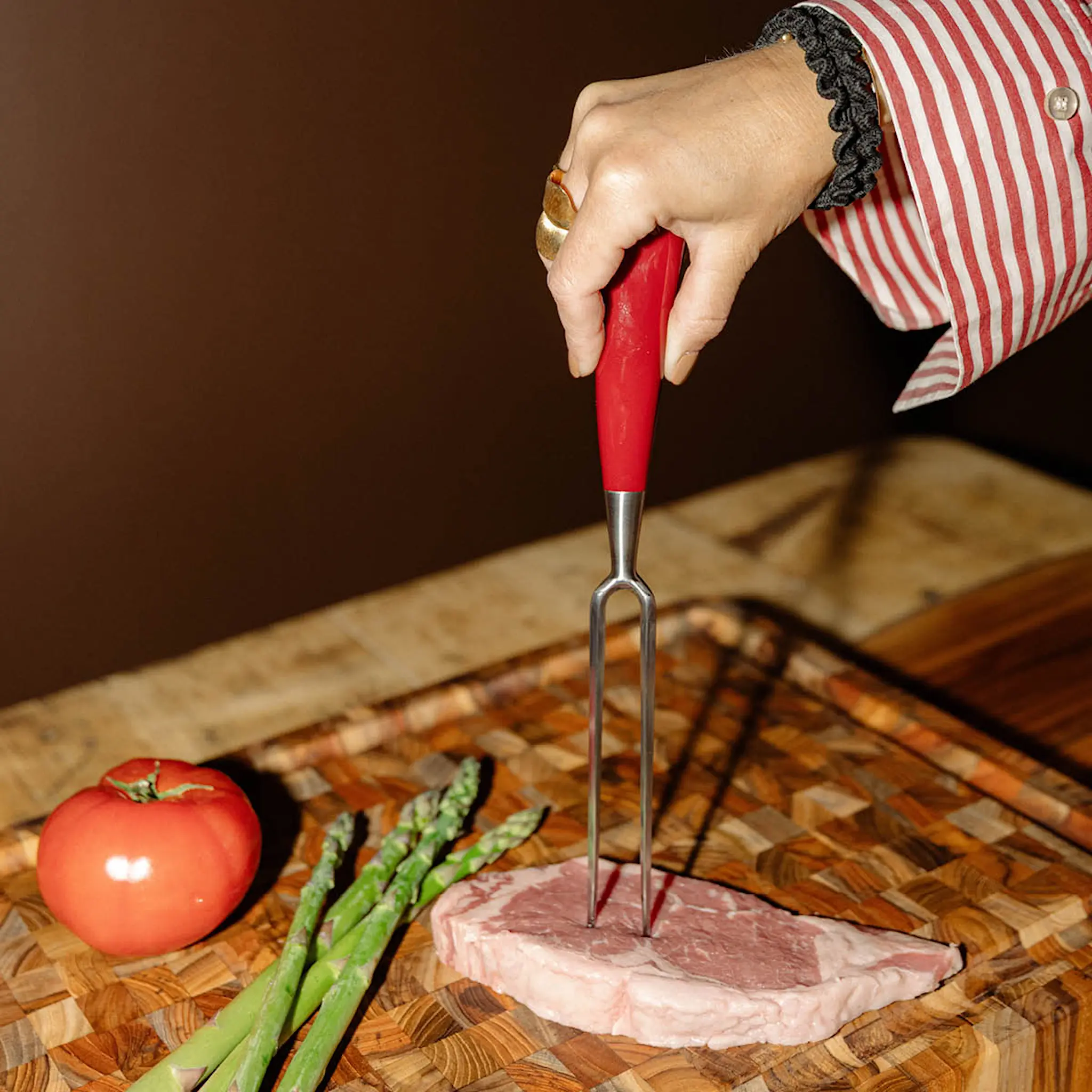 Berkel Elegance Red tranchergaffel 18 cm