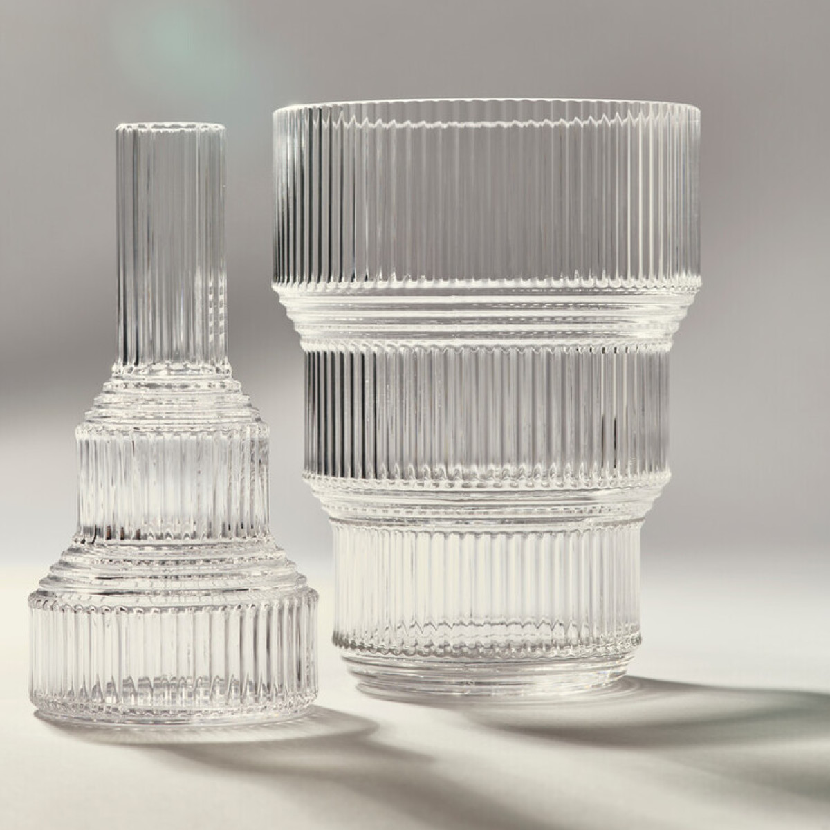 Kosta Boda Pavilion Tulppaanimaljakko 17,3 cm Kirkas