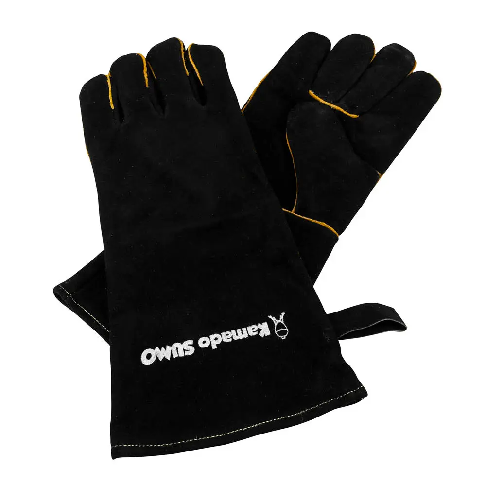 Grillhansker premium 38x18 cm skinn 2 stk