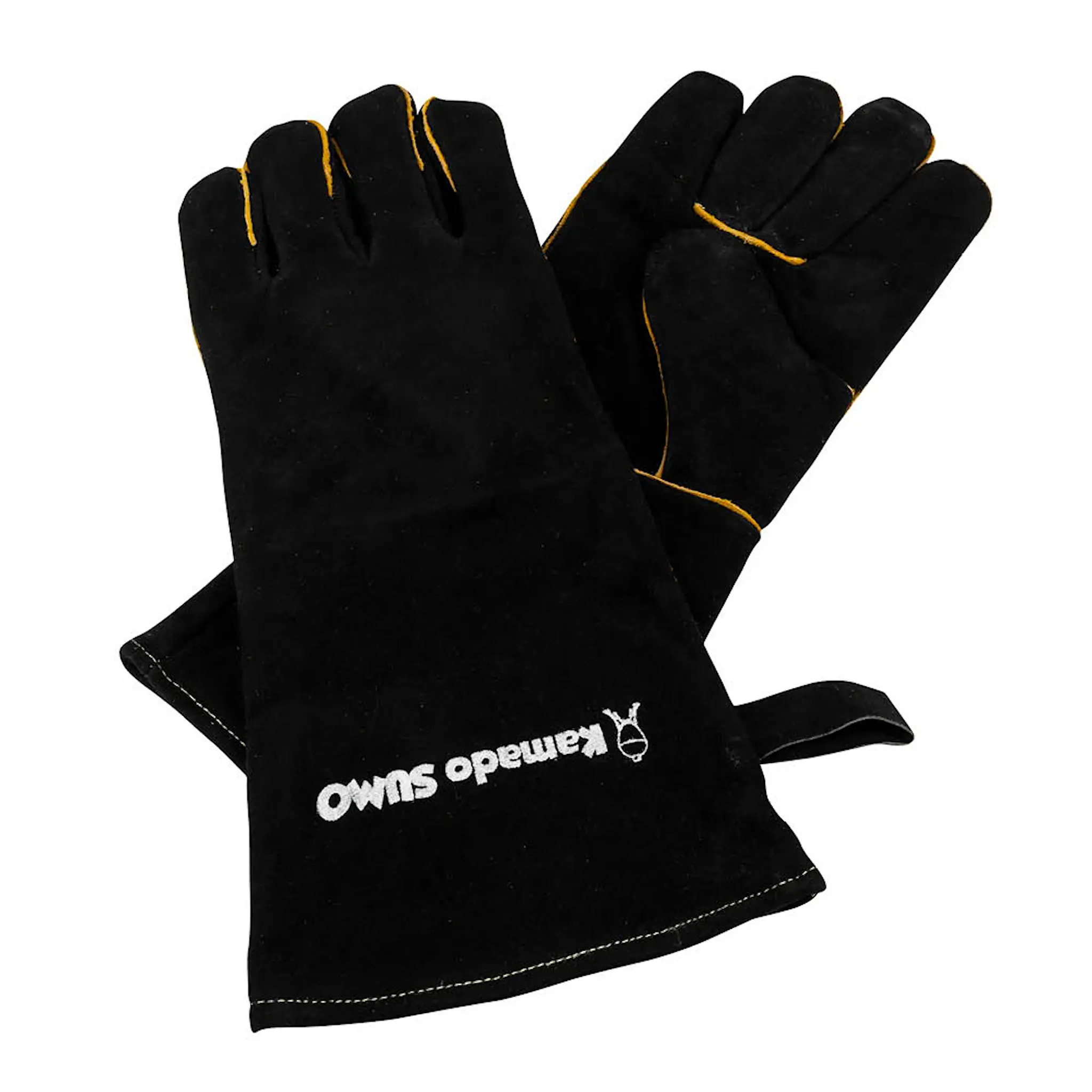 Kamado SUMO Grillhandskar Läder Svart