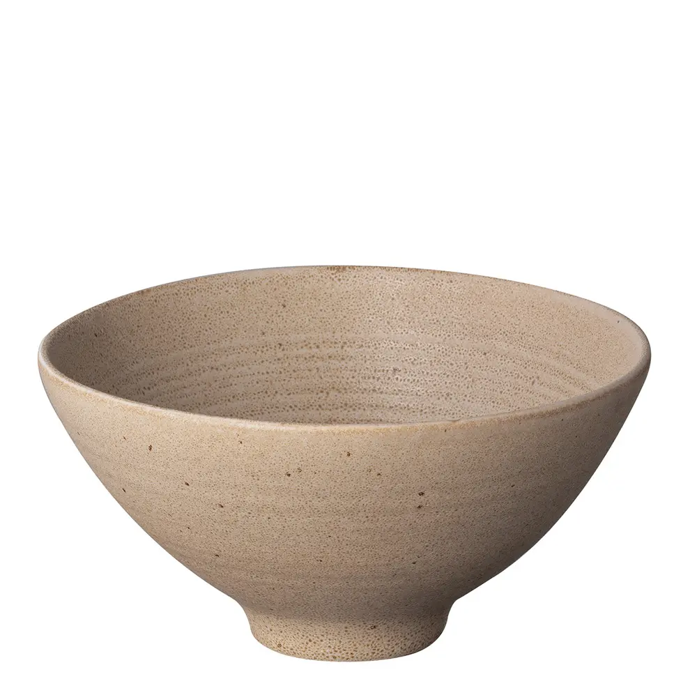 Kumi salatbolle S 10x21 cm lys brun