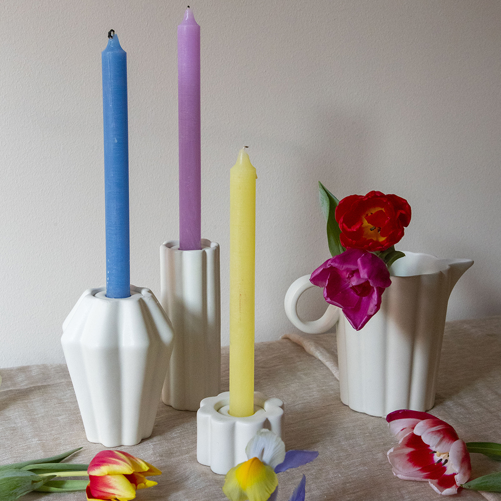 PotteryJo Birgit vase 35 cm shell