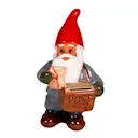 Tomte med Julpost 15 cm