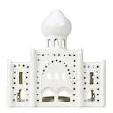 Urbania Tivoli ljuslykta Nimb 17 cm vit