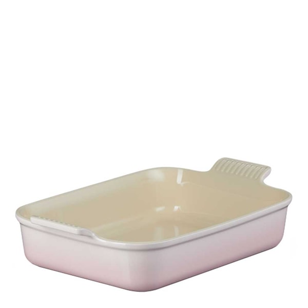 Heritage Rektangulär Form 26 cm Shell Pink