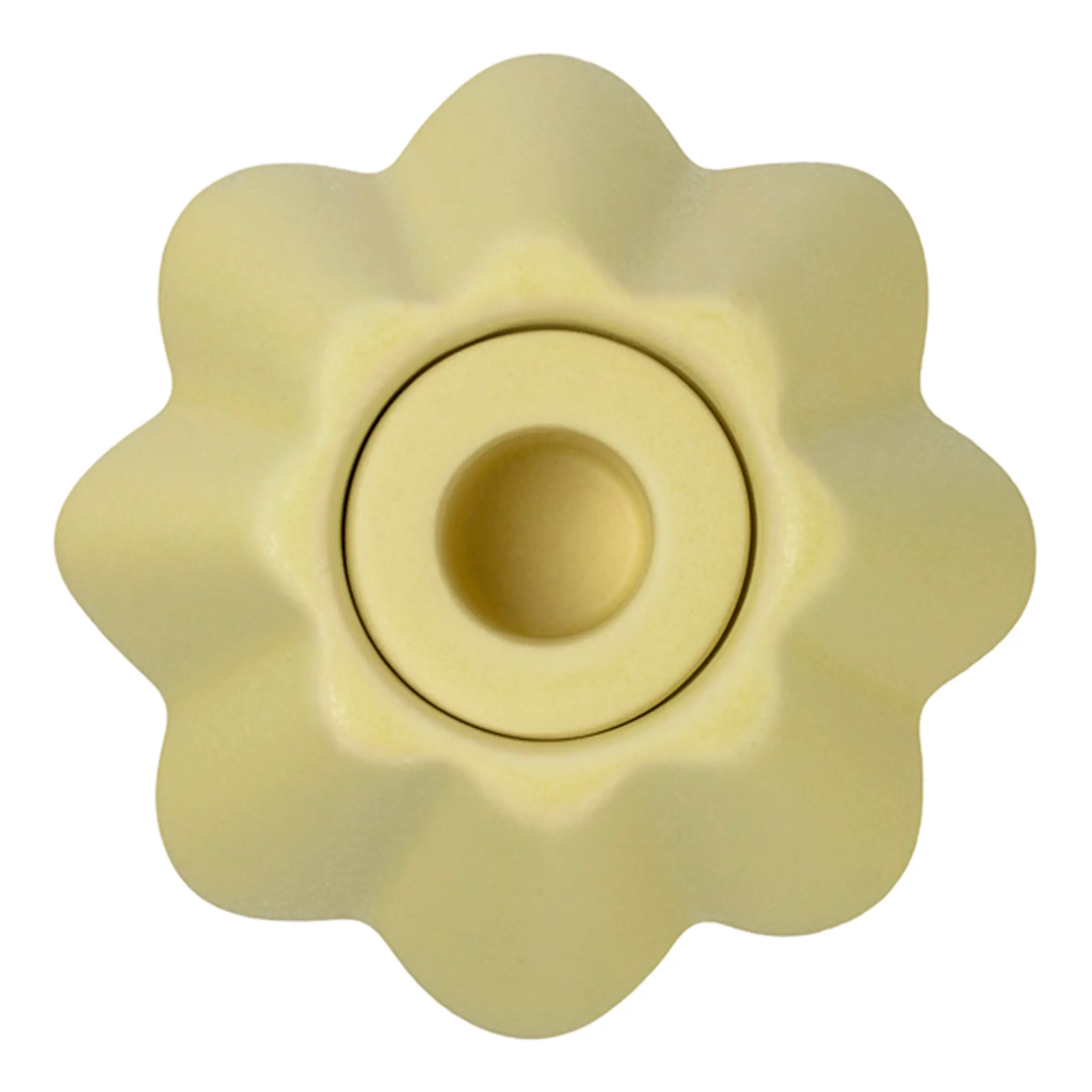 PotteryJo Birgit Vas/Ljusstake 14 cm Pale Yellow