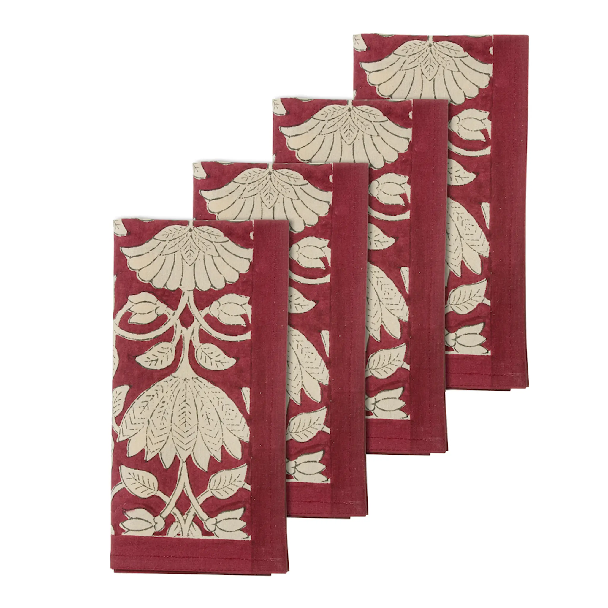 Bungalow Savannah Servett 45x45 cm 4-pack Rubin