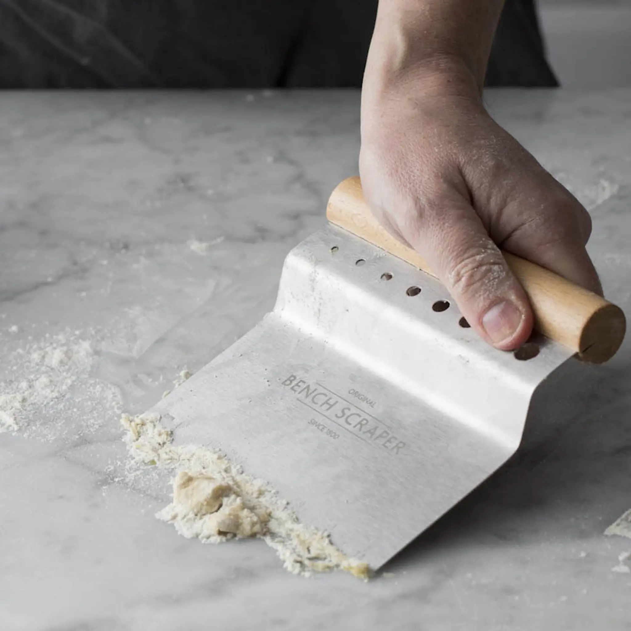 Mason Cash Innovative Kitchen 4-i-1 bänkskrapa 14 cm stål/trä