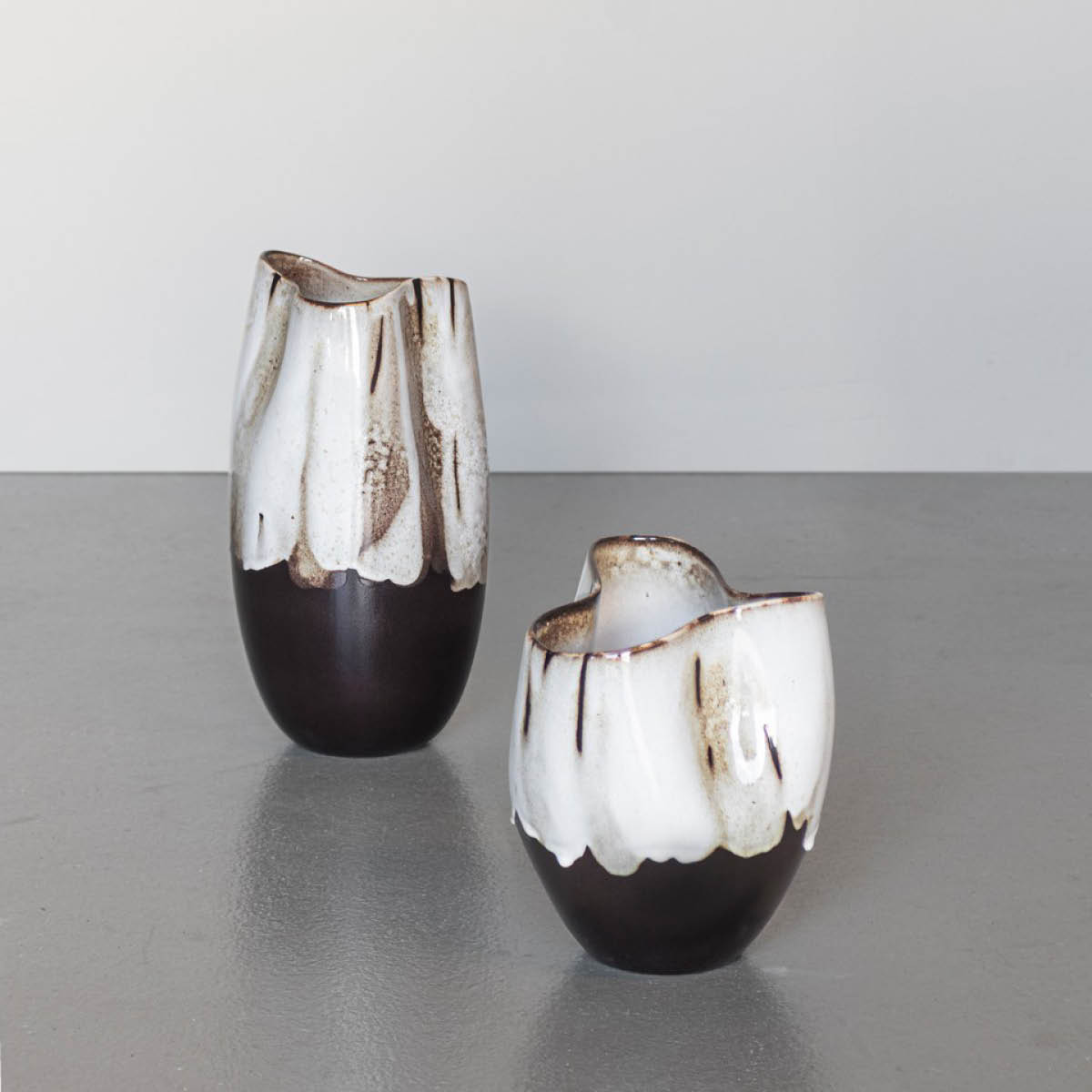 Mette Ditmer By Hand Curve Maljakko 24,5 cm Offwhite