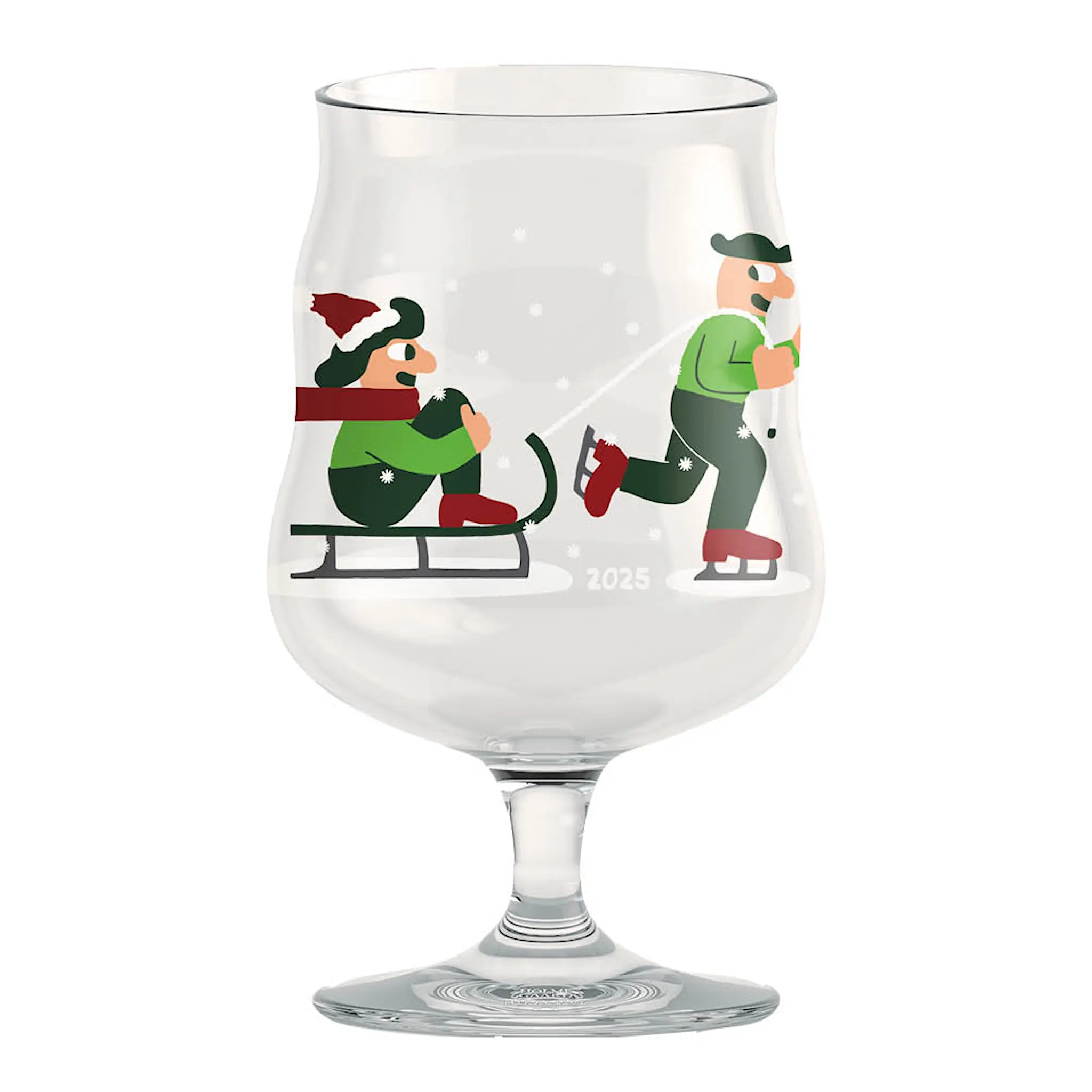 Holmegaard Mikkeller universal ölglas 40 cl Julen 2025