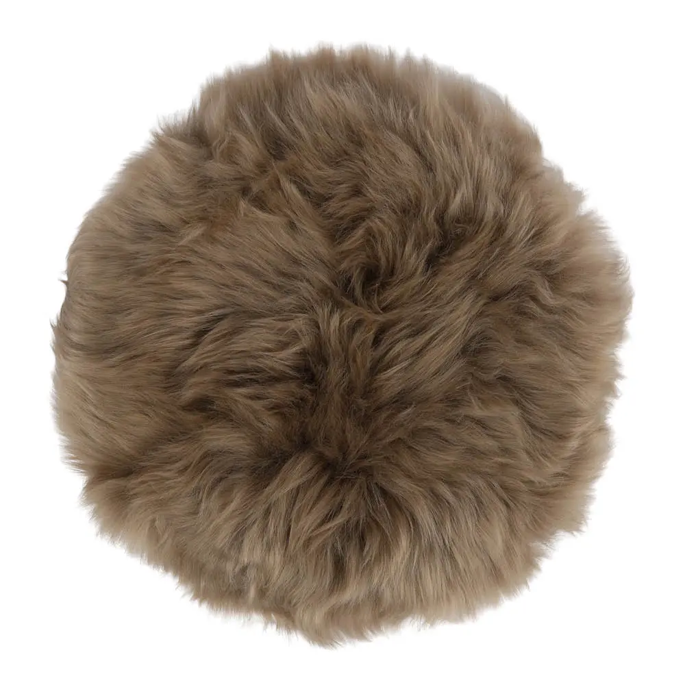 Istuinalusta New Zealand lampa pitkä villa 34 cm taupe