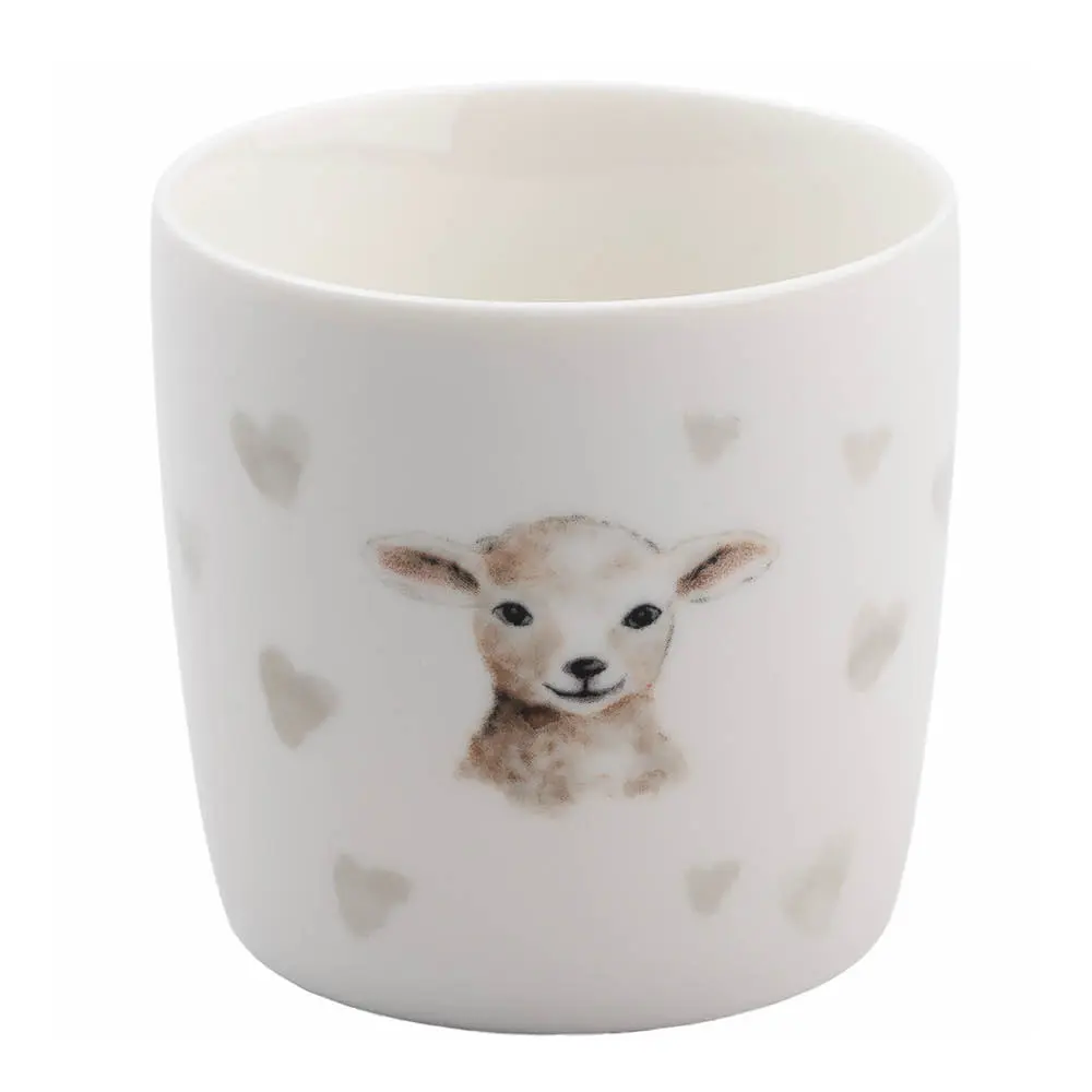 Lasten muki Lammas 25 cl Valkoinen