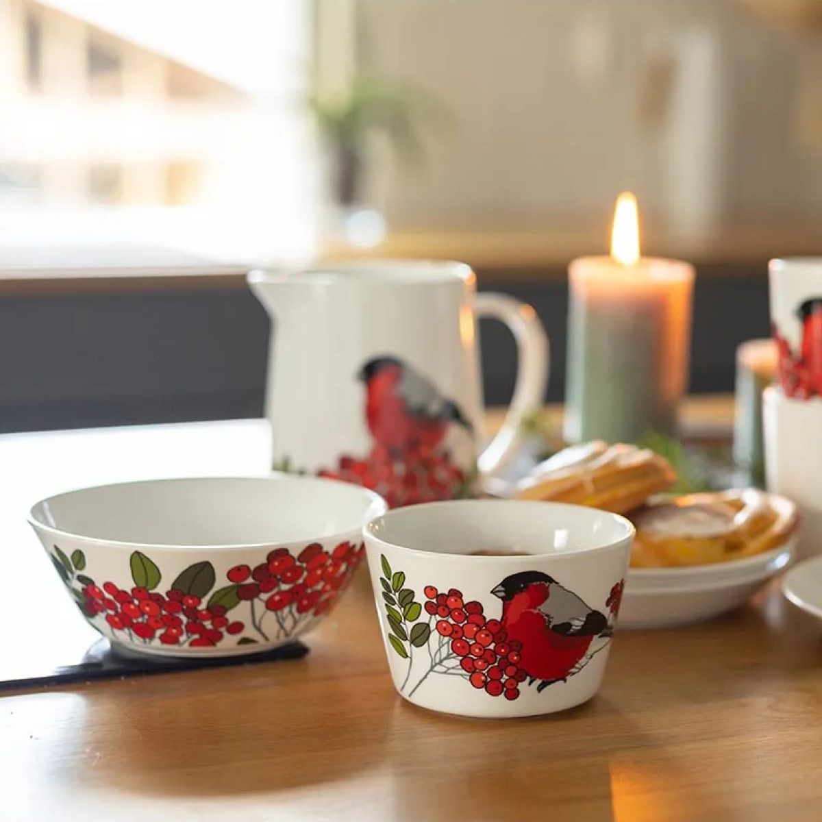 Martinex Koti Kulho 11 cm Punatulkku