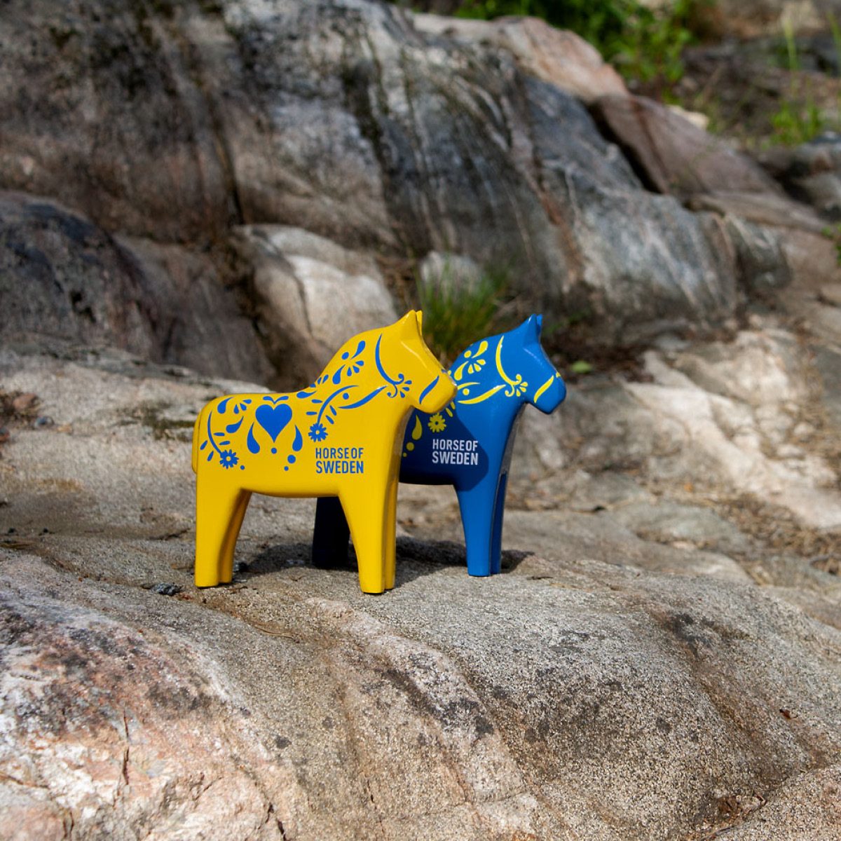 Horse of Sweden Horse of Sweden häst 16 cm gul