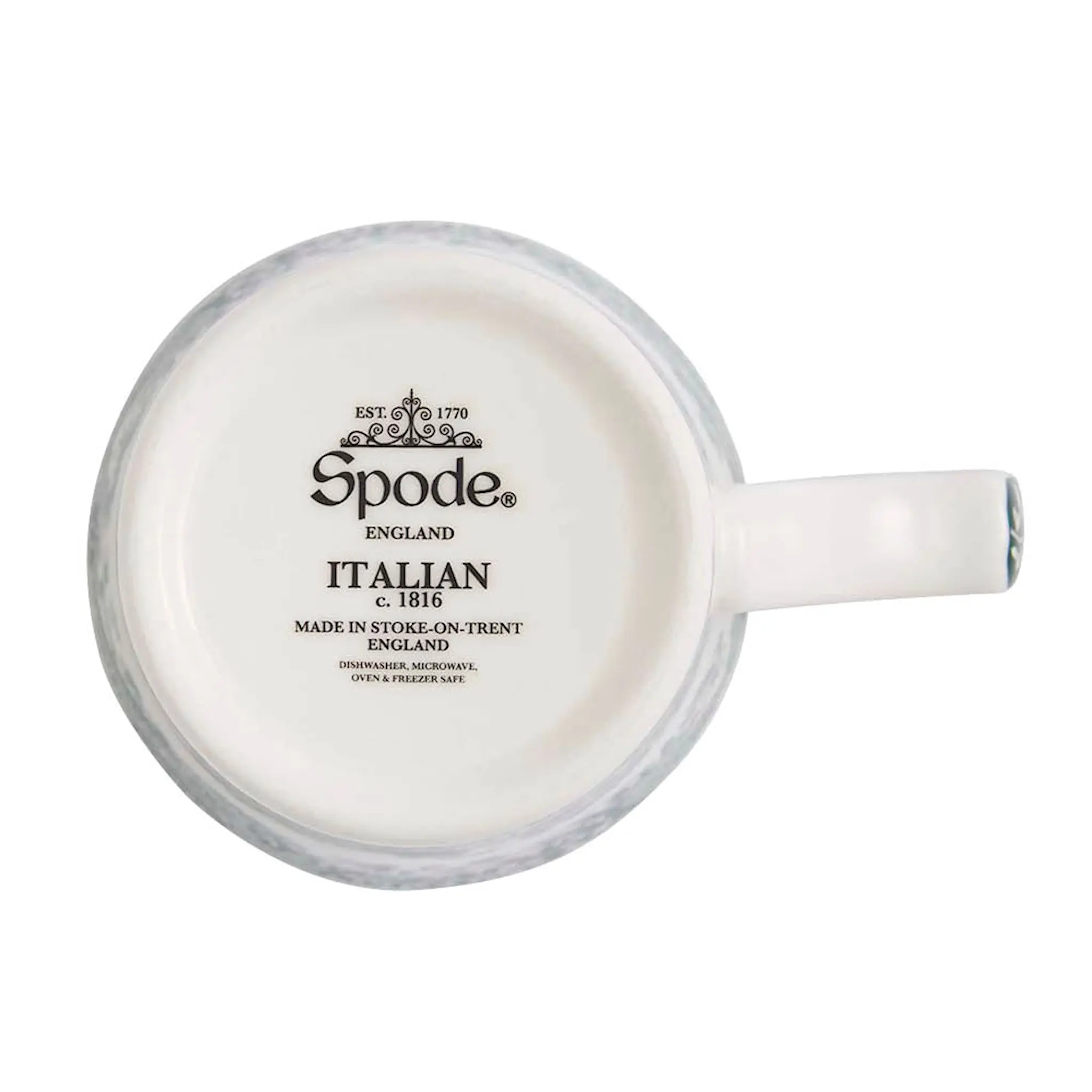 Spode Heritage Green Italian mugg 28 cl grön/vit