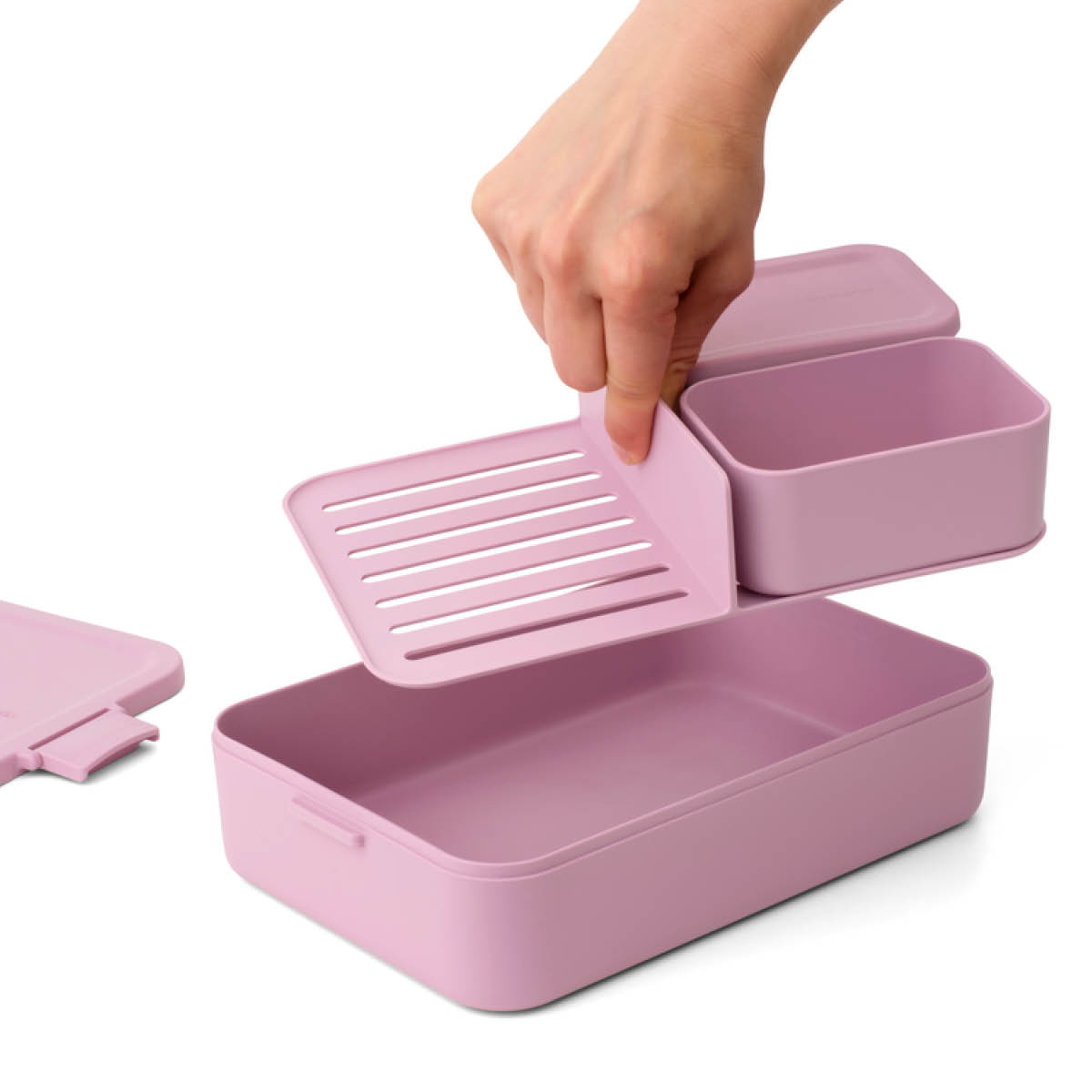 Brabantia Make & Take Bento Eväsrasia 2 L Lilac Pink