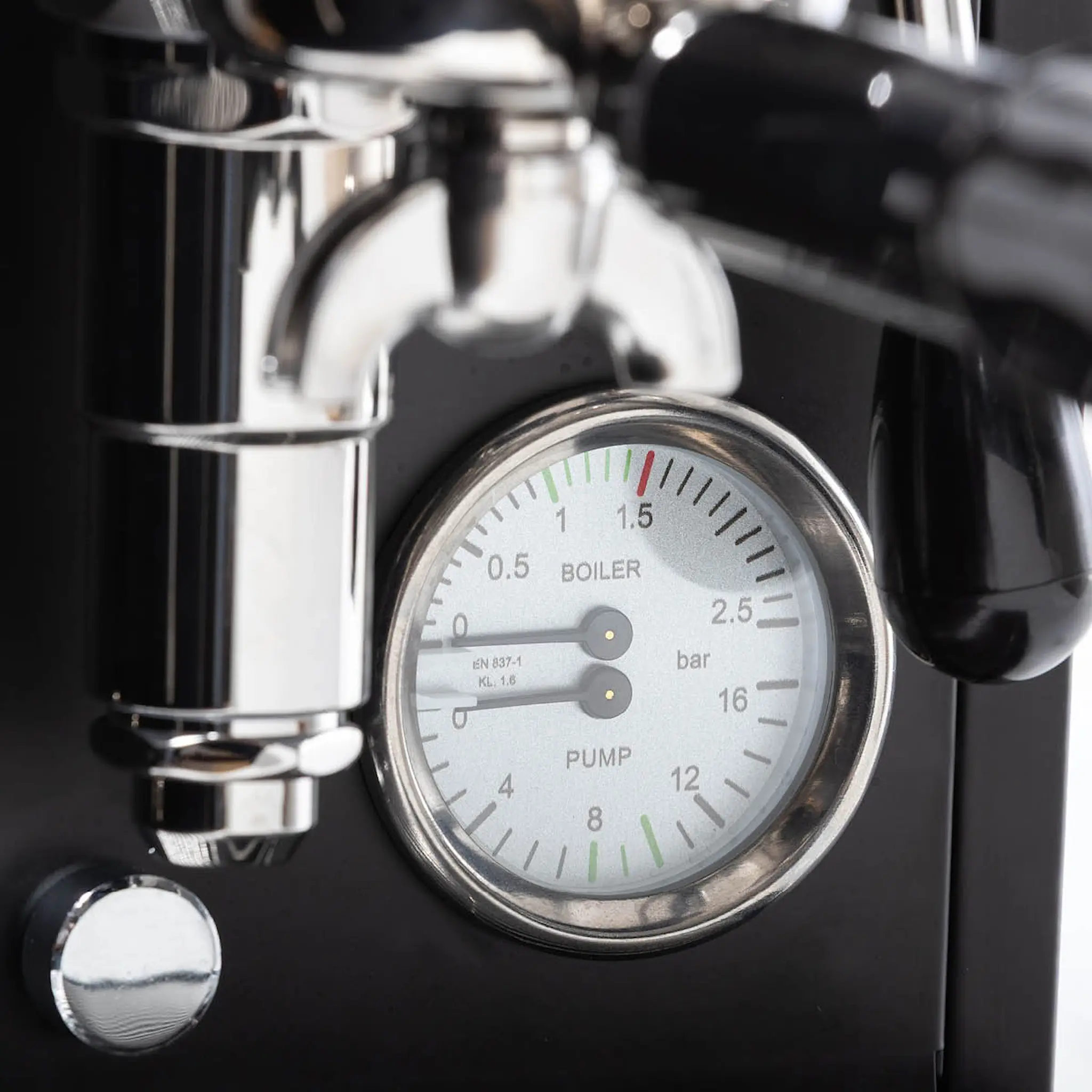 La Pavoni Mini Cellini X semiproffesionell kaffemaskin svart