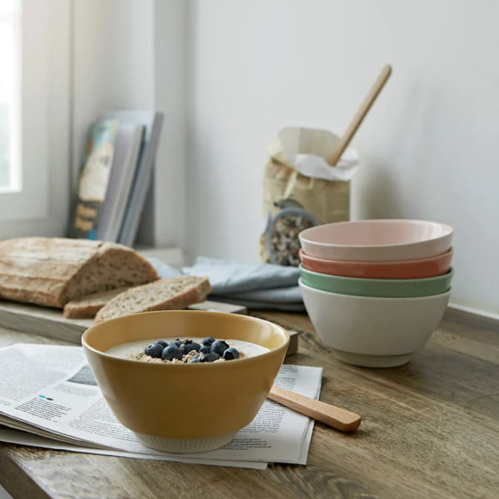 Knabstrup Keramik Colorit Skål 14 cm Gul