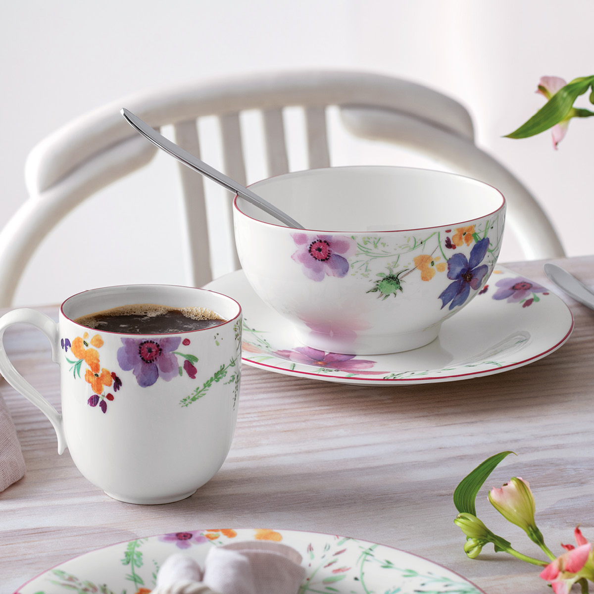 Villeroy & Boch Mariefleur Basic tallrik 21 cm