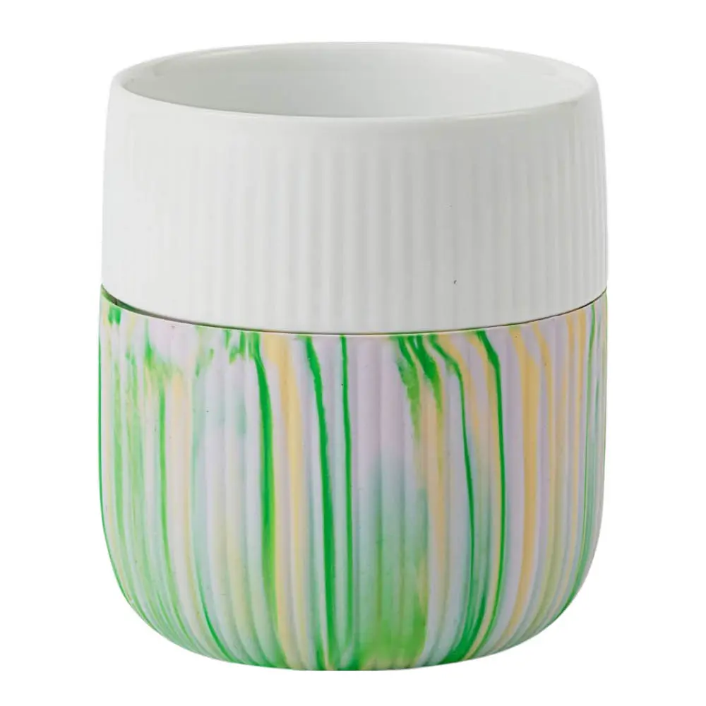 Fluted Contrast Marble Muki 35 cl Limeburst