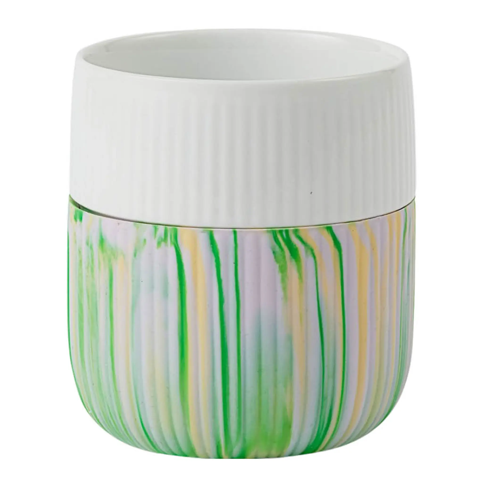 Royal Copenhagen Fluted Contrast Marble mugg 35 cl Limeburst