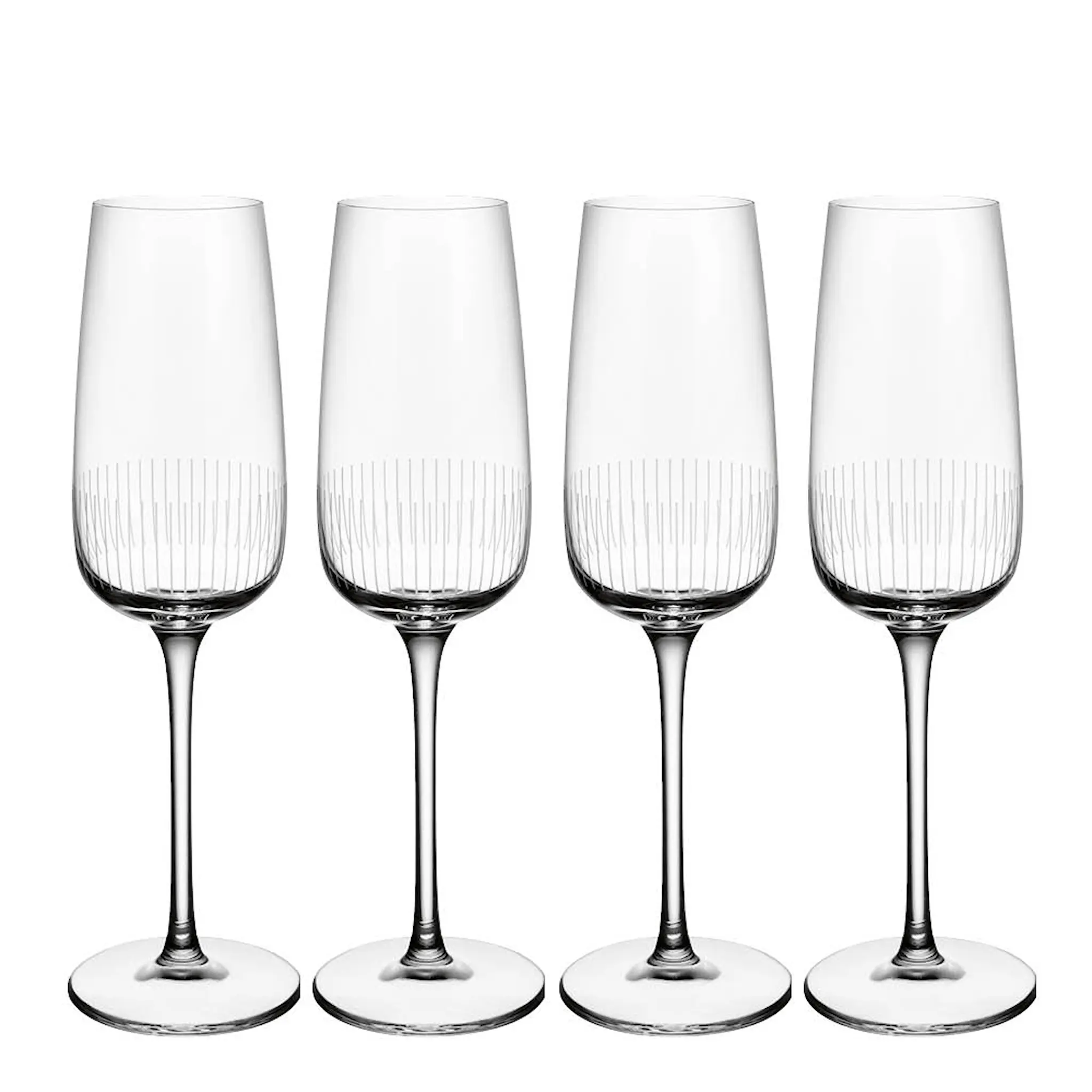 Villeroy & Boch Afina champagneglas 12 cl 4-pack klar