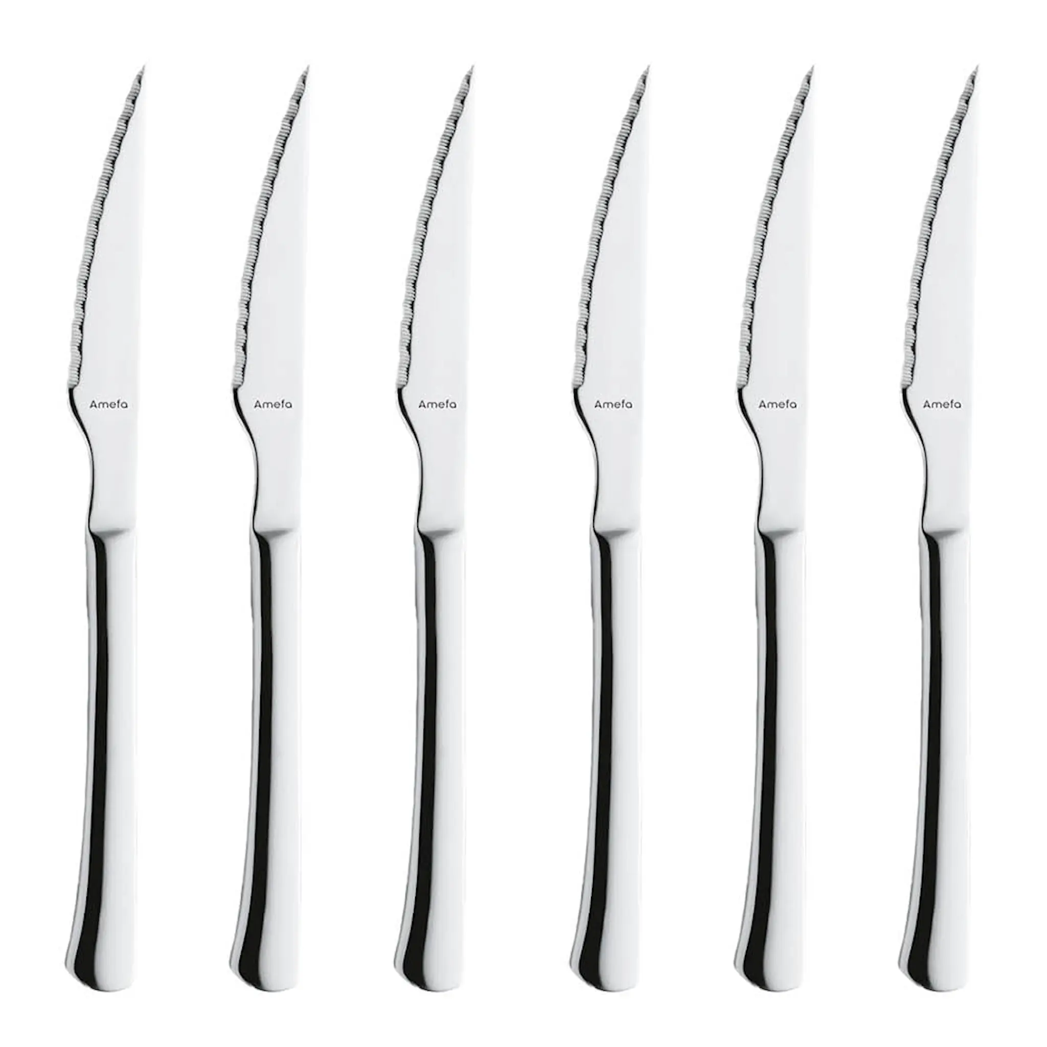 Amefa Chuletero grillbestick knivar 6-pack stål