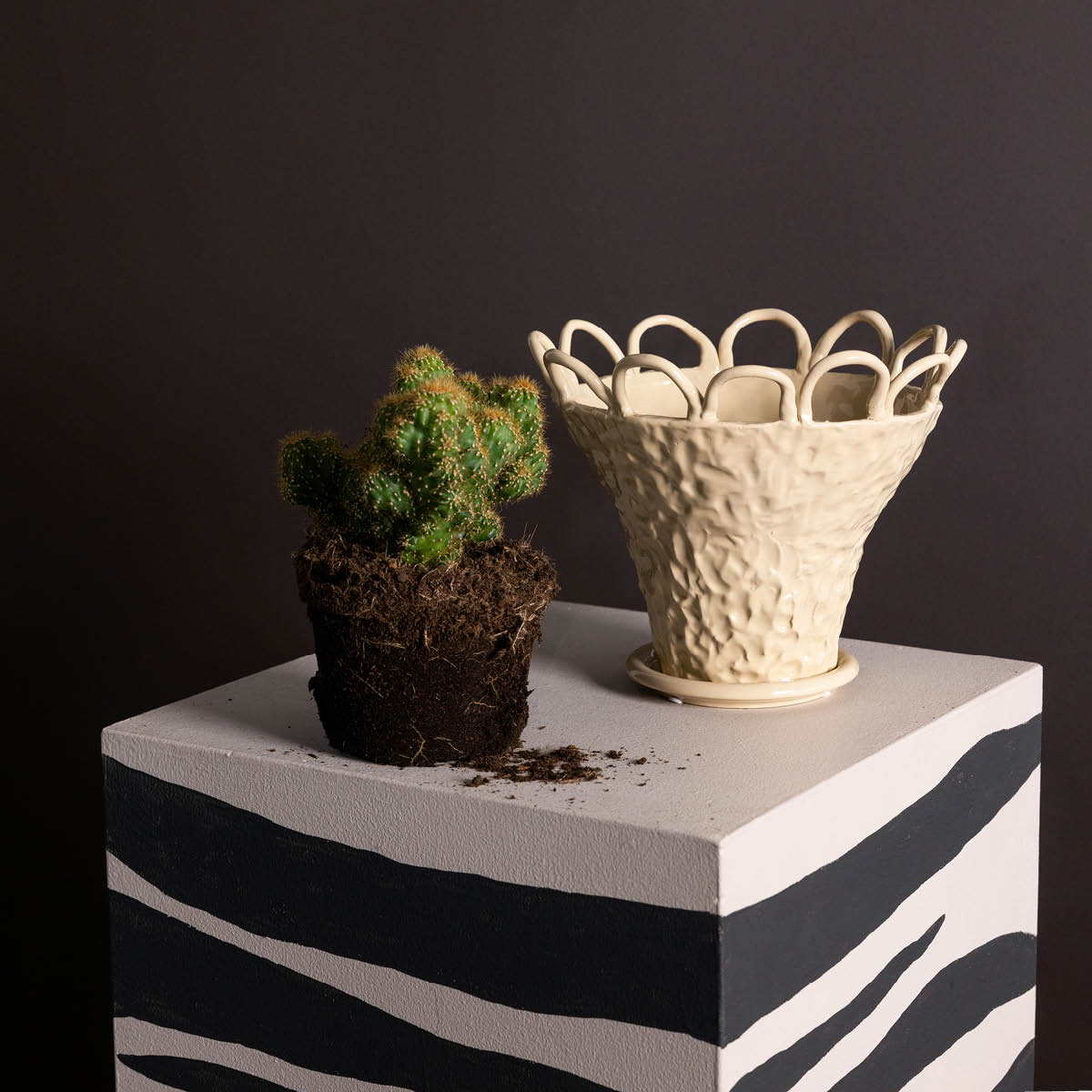 ByOn Patty S kruka 25x21 cm beige