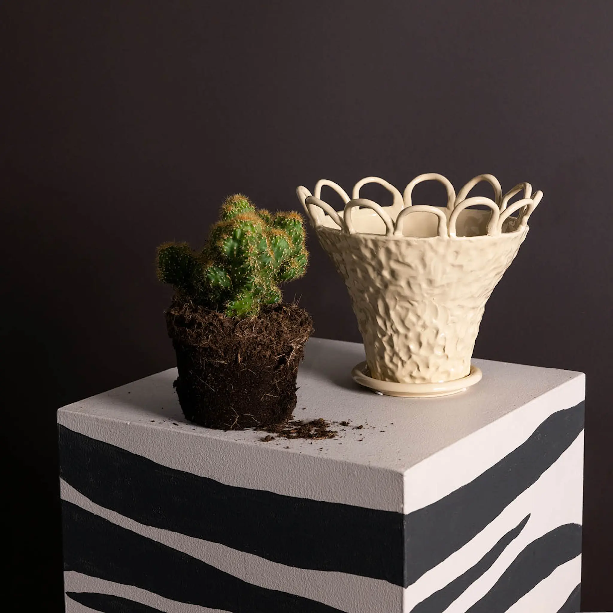 ByOn Patty krukke S 25x21 cm beige hover