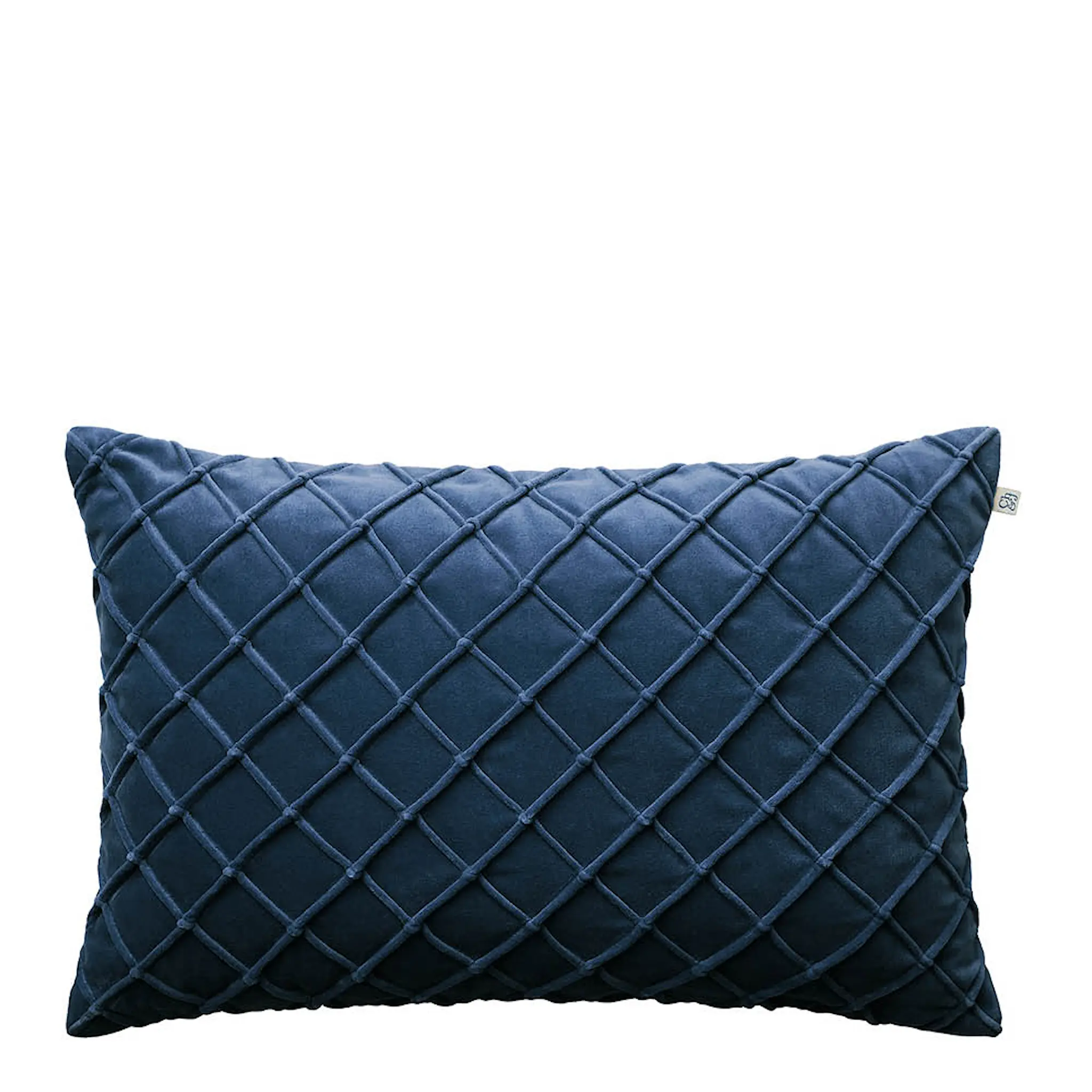 Chhatwal & Jonsson Deva kuddfodral sammet 40x60 cm Blue