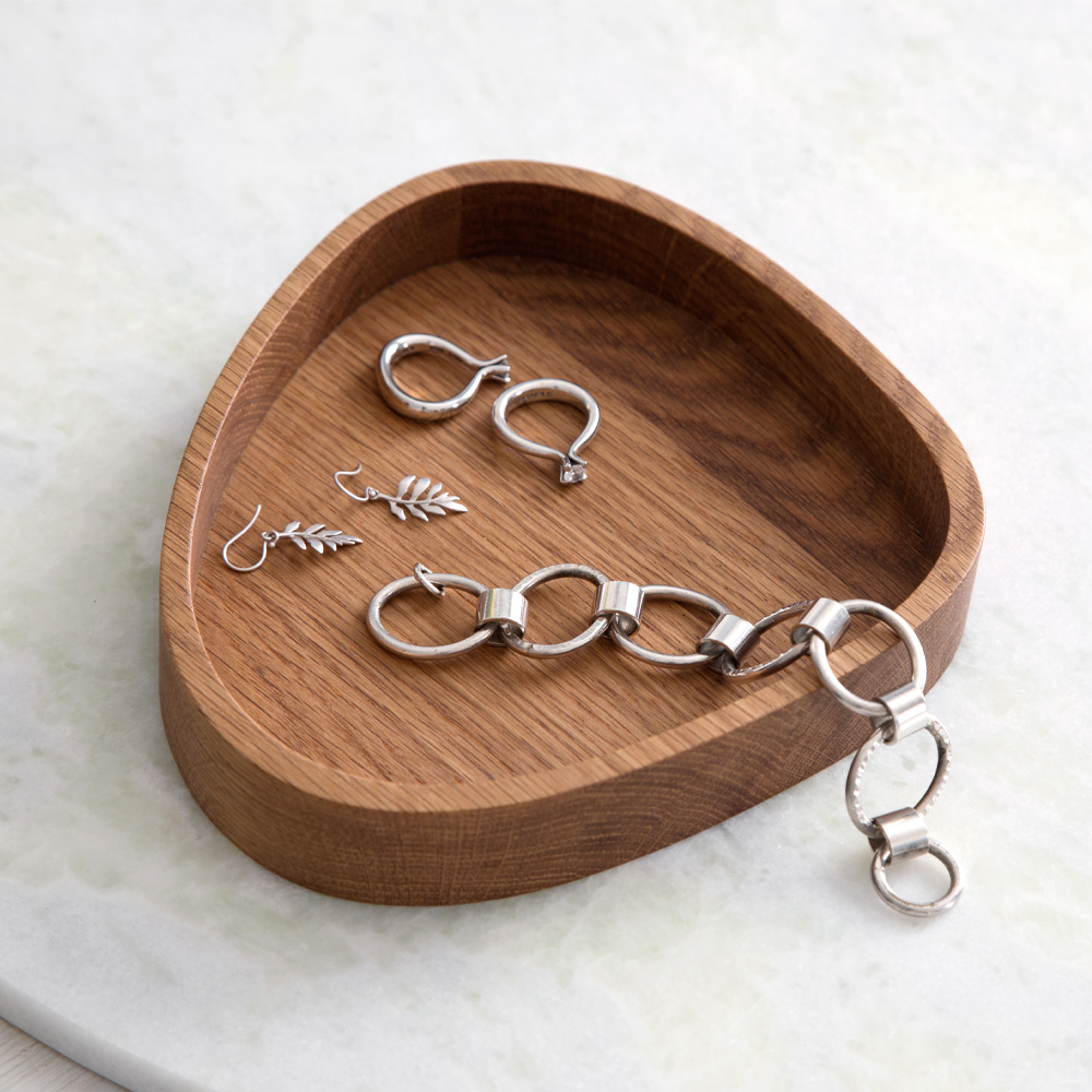 LIND DNA Wood Box Curve S Tarjotin Tammi