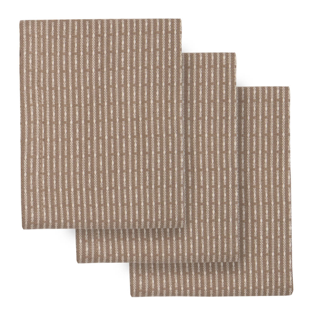 The Organic Company Urban Kitchen Keittiöliina 18x35 cm 3 kpl Clay Stone