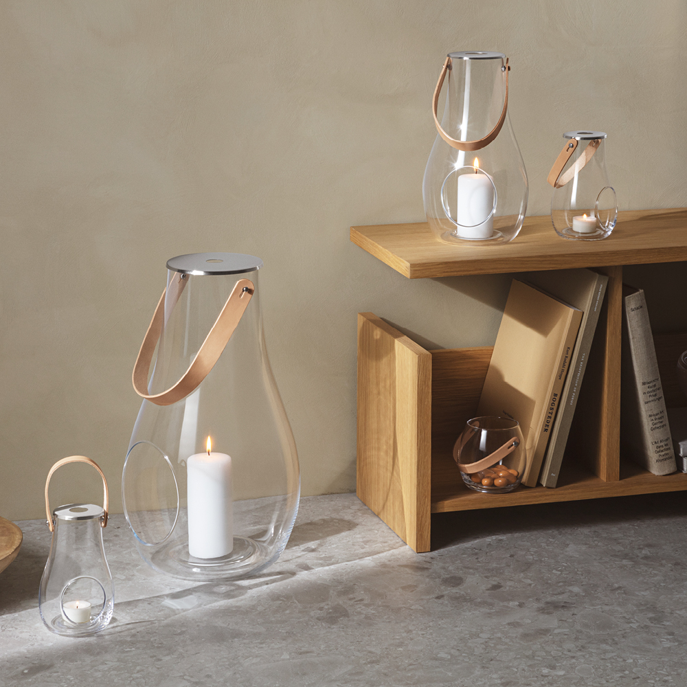 Holmegaard Design with Light Lyhty 29 cm Kirkas