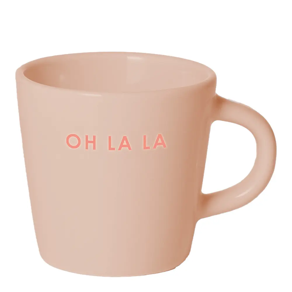Classic Cups Espressokuppi Oh La La 8 cl Beige