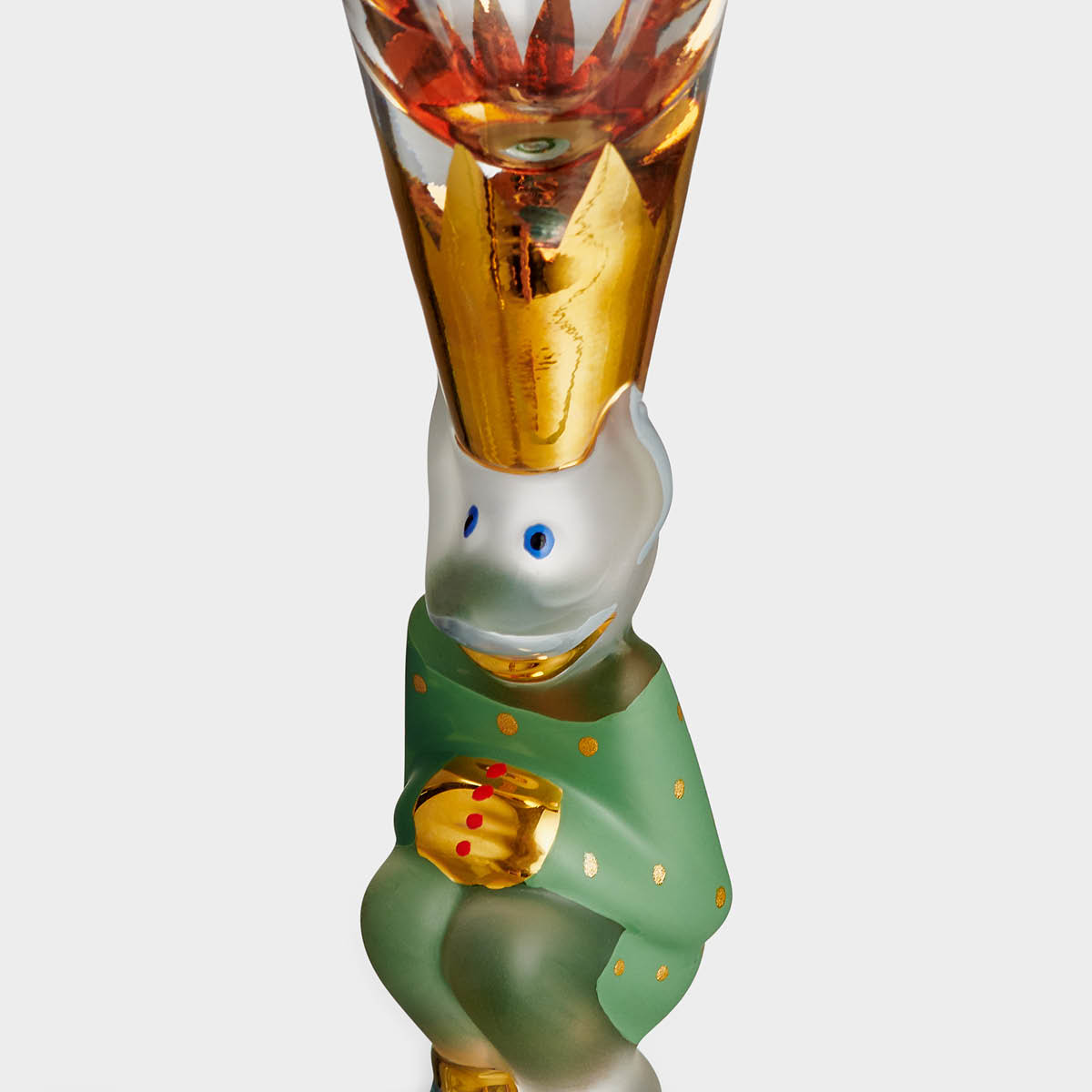 Orrefors The sparkling devil 19 cl grønn