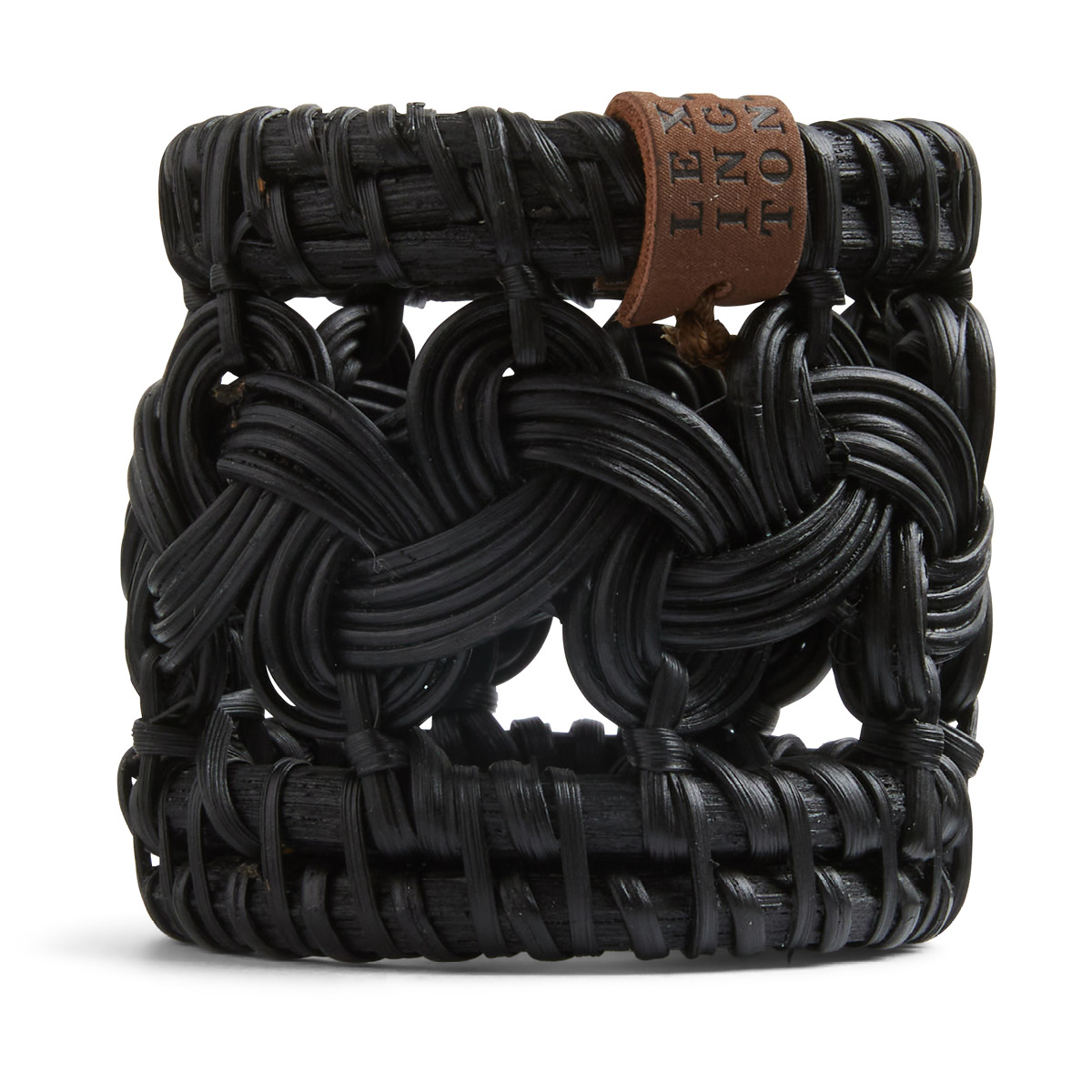 Lexington Serviettringer i rotting svart