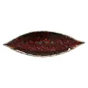 Riviera Lagerblad Assiett 18x5,7 cm Granatröd/Svart Fläckad