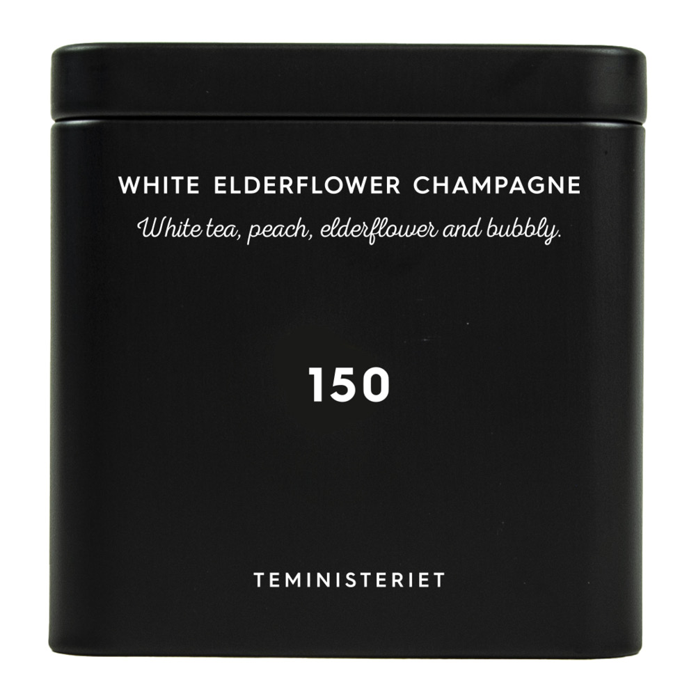 Teministeriet 150 fläder/champagne vit te 190 g