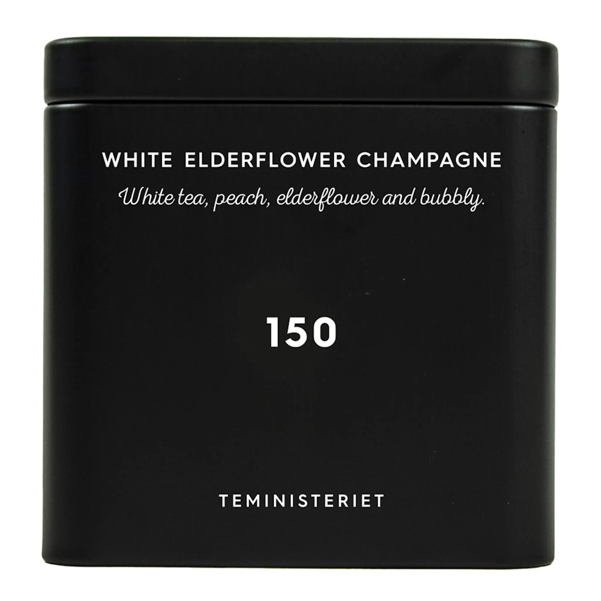 Teministeriet 150 fläder/champagne vit te 190 g