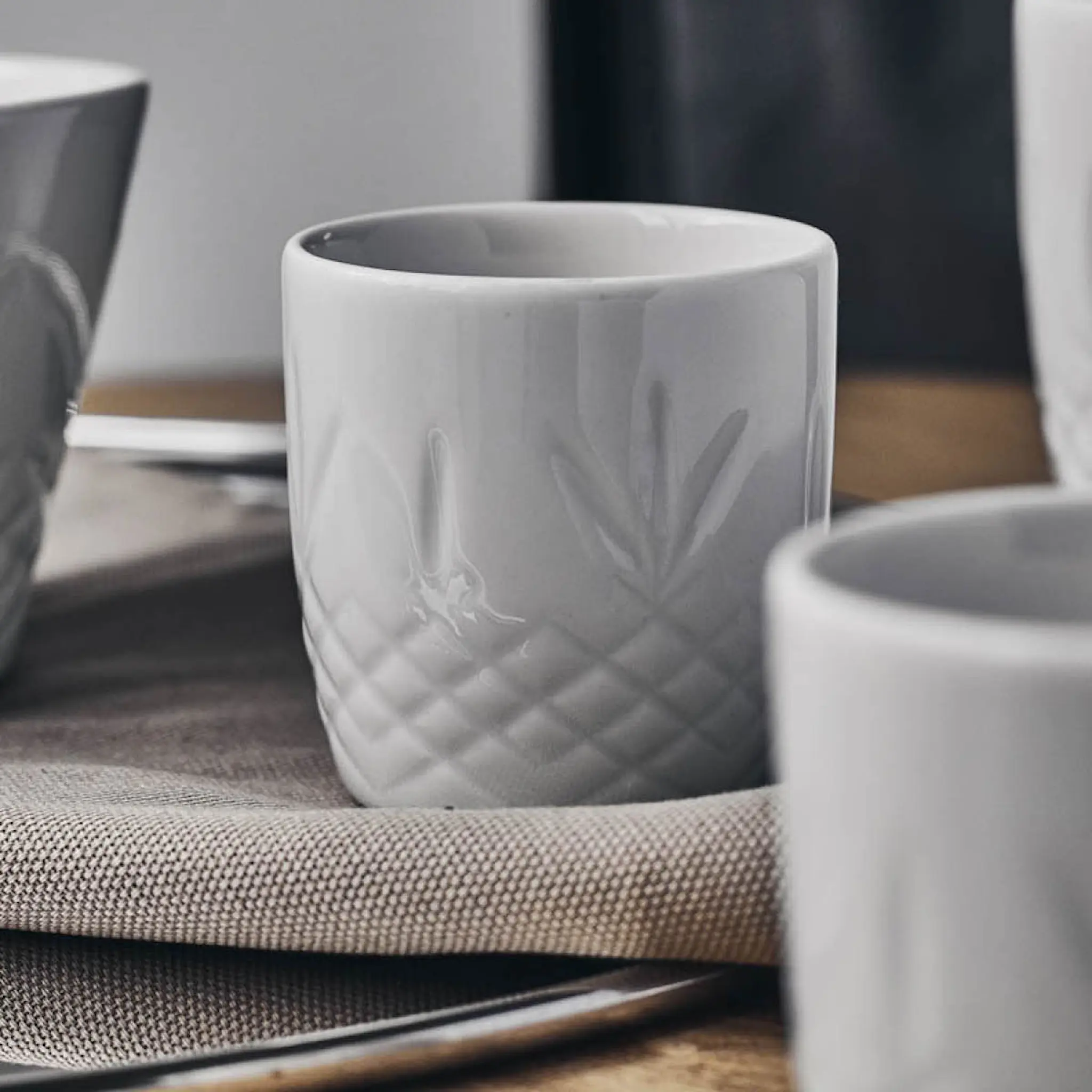 Frederik Bagger Crispy Porcelain Mini Mugg 9,5 cl 2-pack Vit