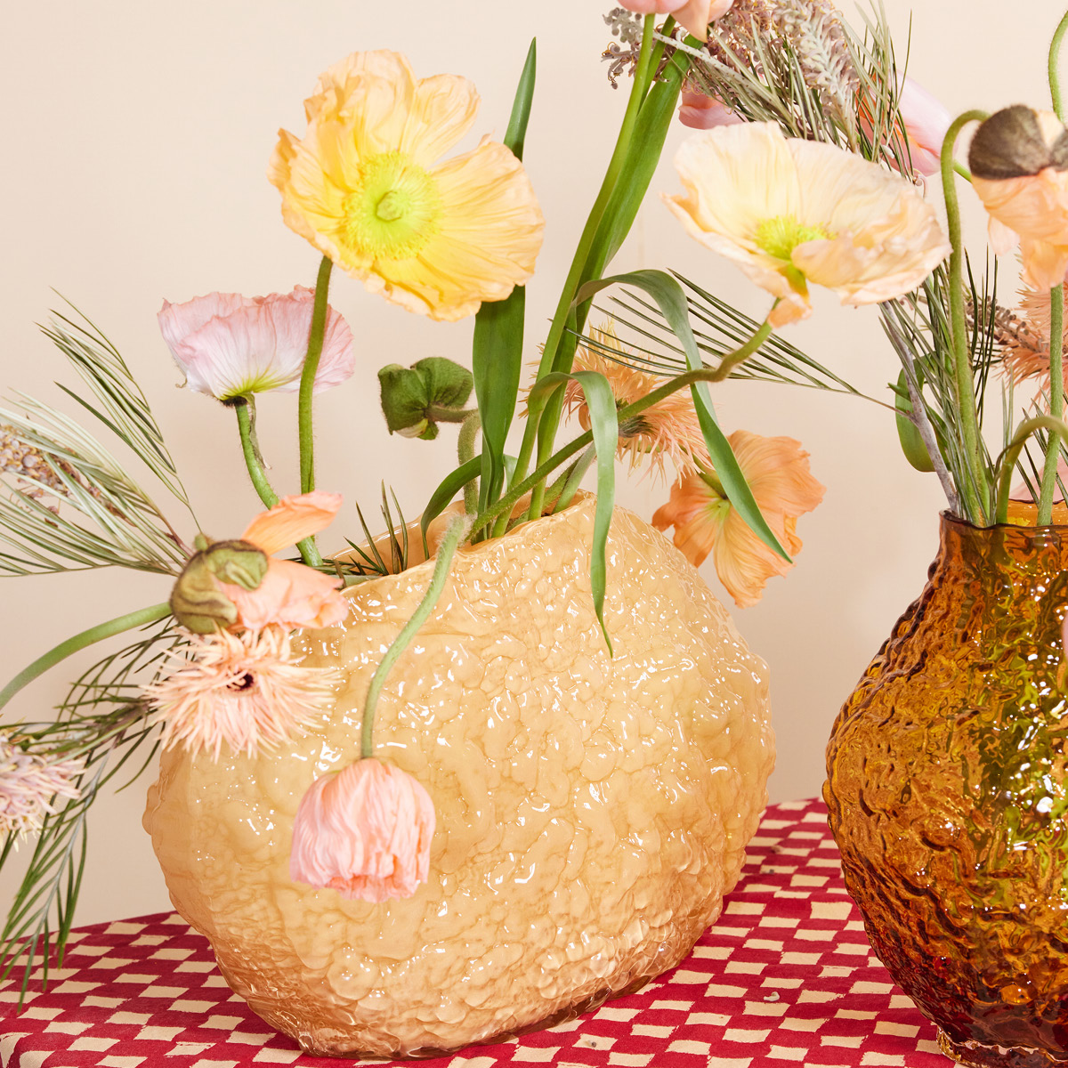 ByOn Corallo vas L 28x45 cm gul