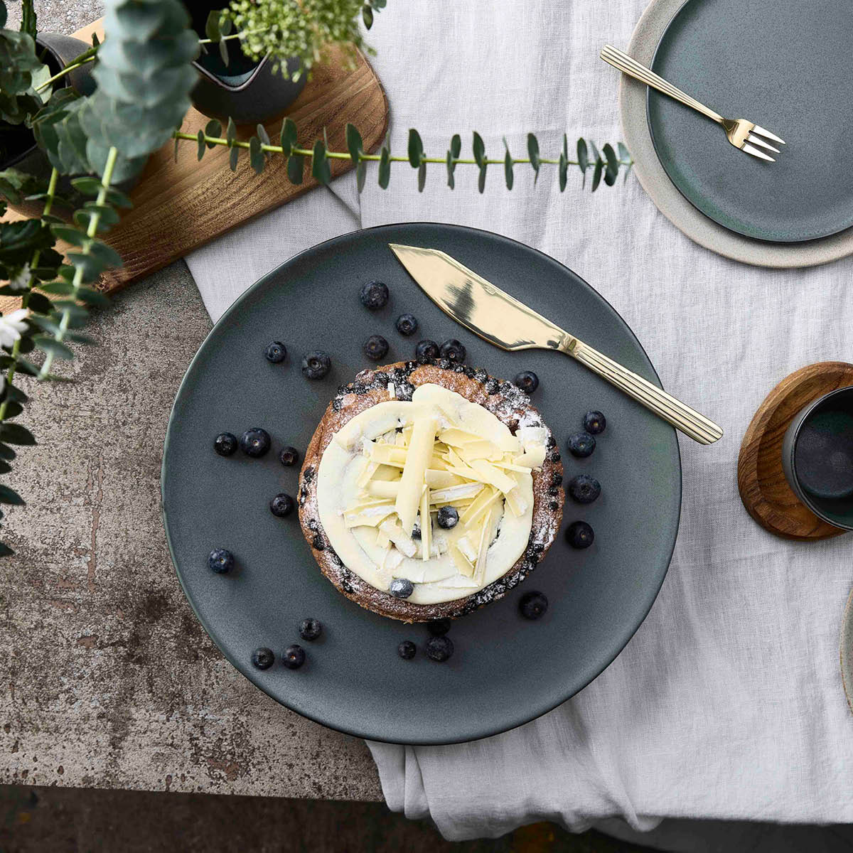 Aida Raw Kakkuveitsi 28,7 cm Champagne Gold