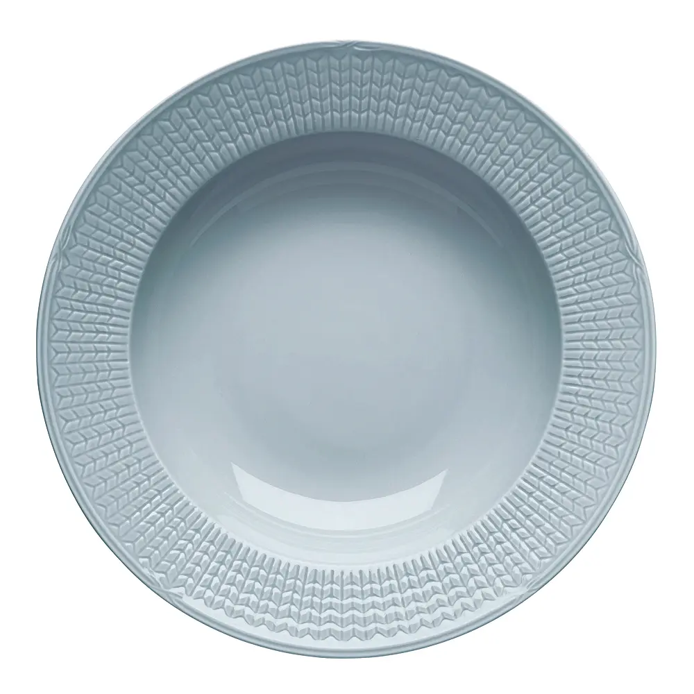 Swedish Grace Syvä lautanen 25 cm Jää