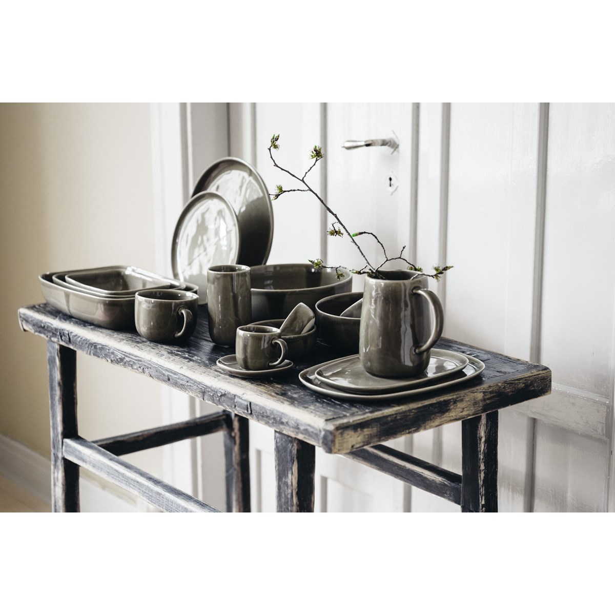 Heirol Heirol x Nosse Skål 23 cm Svelte Olive